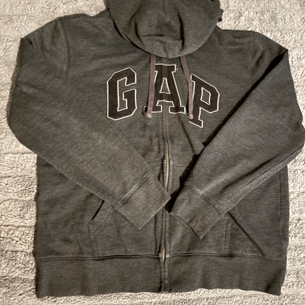 Charcoal colored Gap sweater